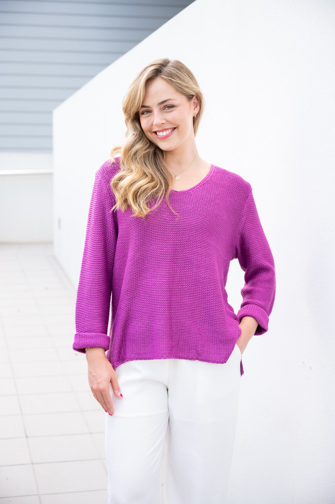 Josie Knit (Magenta)