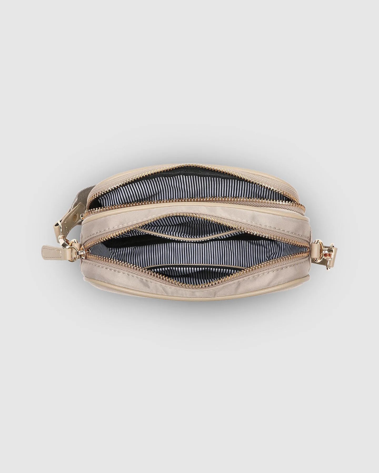 Cali Nylon Crossbody Bag (Beige) - Something For Me​​