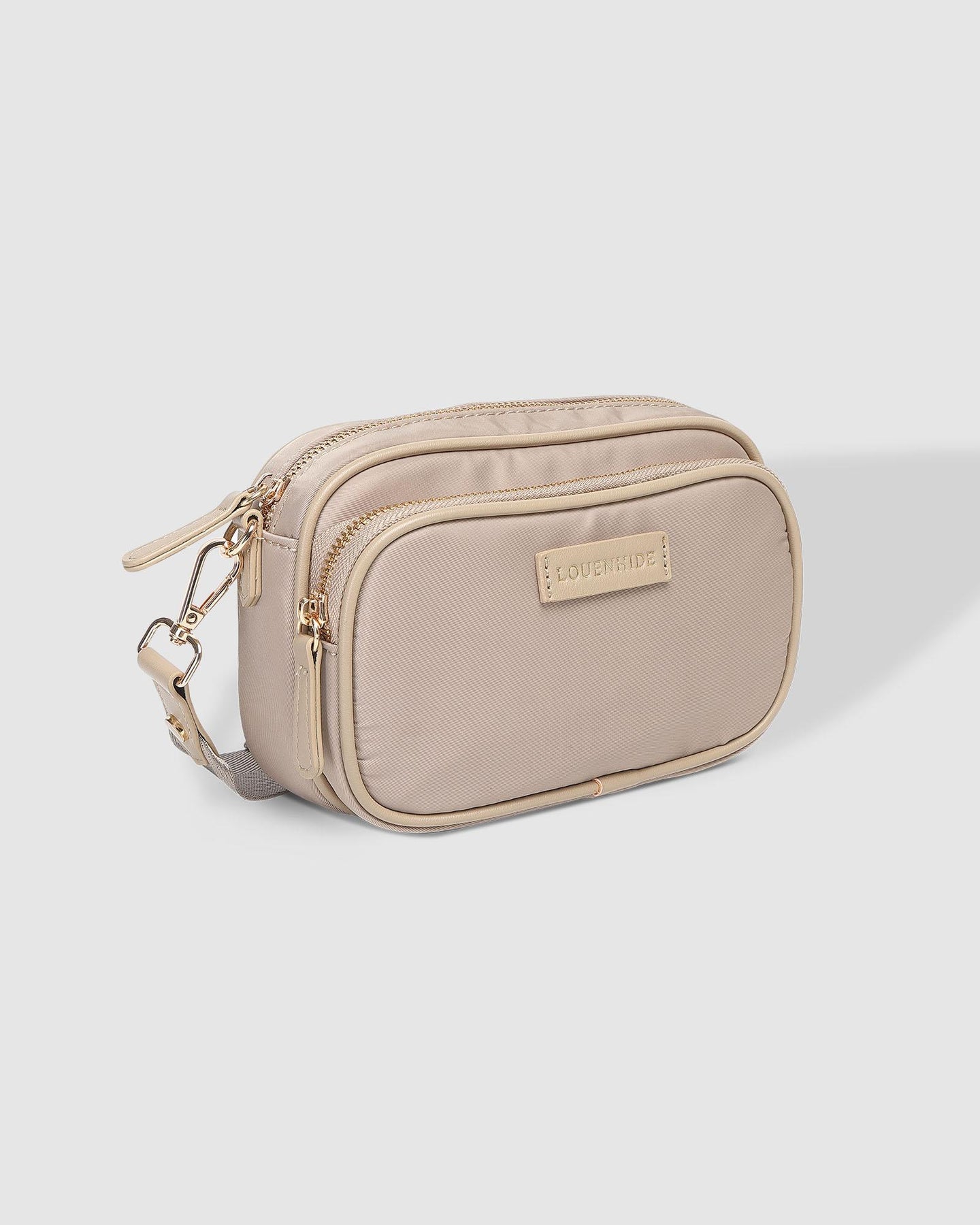 Cali Nylon Crossbody Bag (Beige) - Something For Me​​