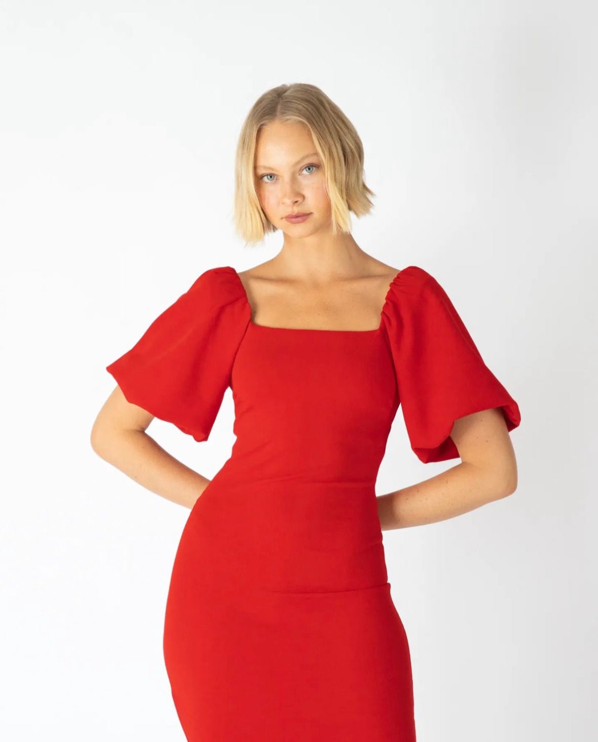 Ivy Dress (Red) - Something For Me​​