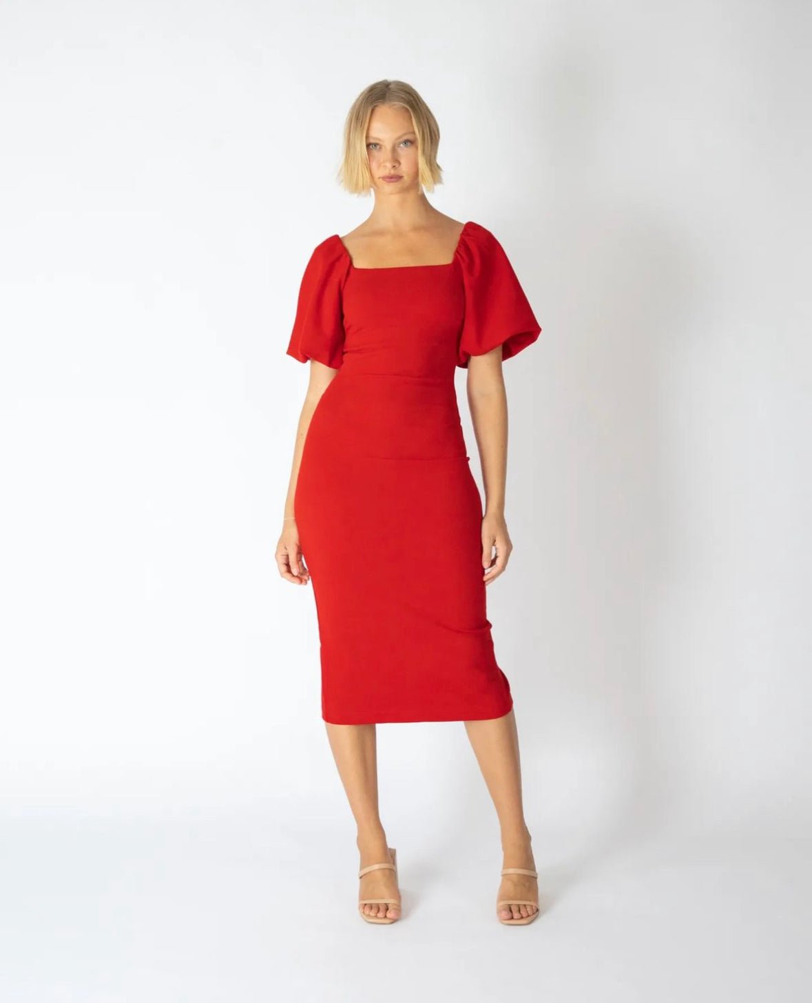 Ivy Dress (Red) - Something For Me​​